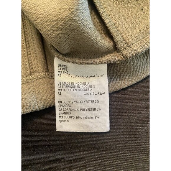 Bar III Women's Shawl Collar Open-Front Blazer Jacket Green Sz PXL Office Casual - Picture 7 of 8